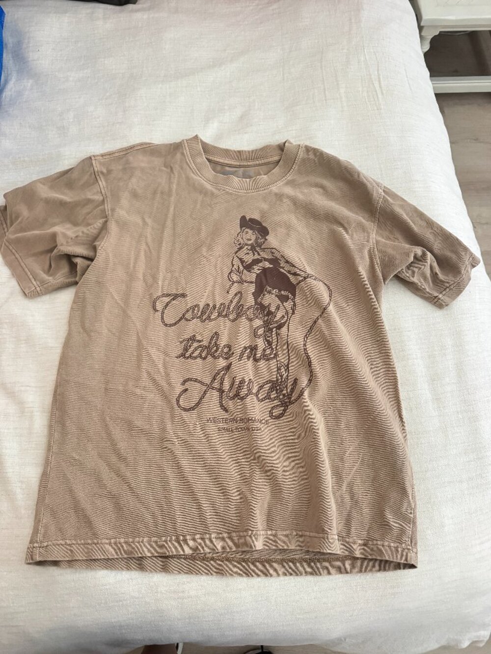 Western rebel + Fleur Oversized Tshirt